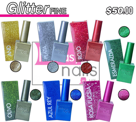 Glitter Fine Gel - Olivo