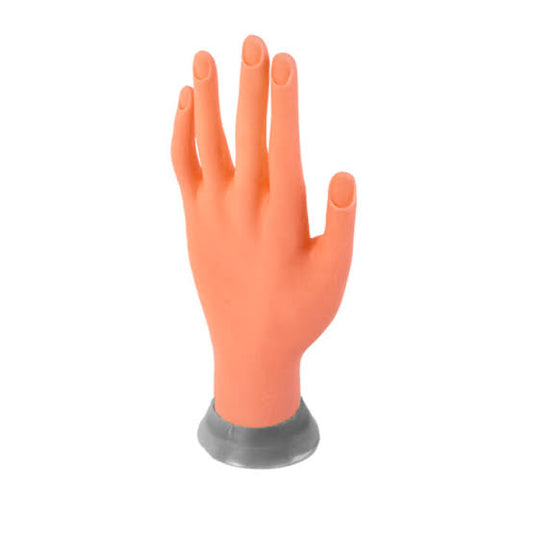 Mano de práctica sin uña