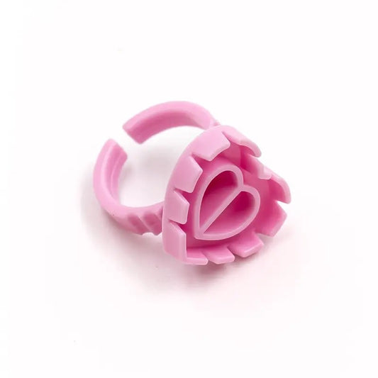 Anillos para aplicación de pestañas