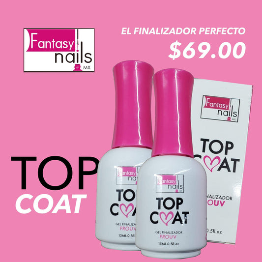 Top coat Fantasy Nails nuevo